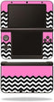 MightySkins Skin Compatible with Nintendo 3DS XL - Pink Chevron | Protective, Durable, and Unique Vinyl Decal wrap Cover | Easy to Apply, Remove, ...