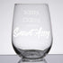 IT'S A SKIN Funny Stemless Wine Glass 17oz with Funny Saying for Women. For the Sassy Classy and Smart Assy woman and best friend. Includes a Comp...