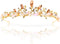 NODG Gold Tiaras and Crowns for Women - Rhinestone, Pearl Bridal Tiaras and Headbands for Wedding, Birthday, Prom...