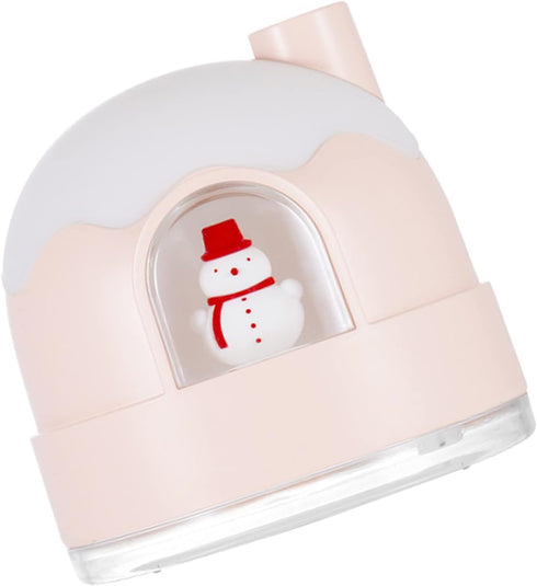 Cool Mist Humidifier with Night Light, Quiet Ultrasound Humidifiers for Bedroom AutoShut Off Cute Snowhouse Design Humidifiers for Babies Nursery ...