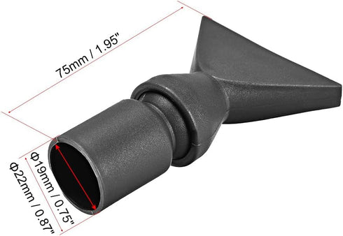 uxcell Aquarium Nozzle Plastic Pump Nozzles Water Outlet Return Pipe Plumbing Fitting Grey 22mmOD 3Pcs...