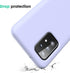 Galaxy A52 5G&4G Case, Liquid Silicone Case with Microfiber Lining Thickening Shockproof Design Soft Gel Rubber Phone Case Cover for Galaxy A52 5G...