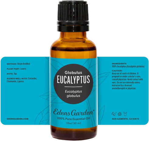 Edens Garden Eucalyptus - Globulus Essential Oil- 100% Pure Premium Grade, Undiluted, Natural, Therapeutic, Aromatherapy, The Best for Diffuser, C...