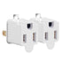 3-2 Prong Adapters Grounding Converters-TENINYU ETL Adapter 5-pack for Outlets Electrical Household Workshops and Other Appliances...