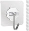 DDMY Hooks for Hanging, Wall Hooks Transparent Waterproof and Oilproof Self Adhesive Hooks for Kitchen Door Outdoor Home Improvement, Picture Hang...