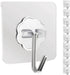 DDMY Hooks for Hanging, Wall Hooks Transparent Waterproof and Oilproof Self Adhesive Hooks for Kitchen Door Outdoor Home Improvement, Picture Hang...