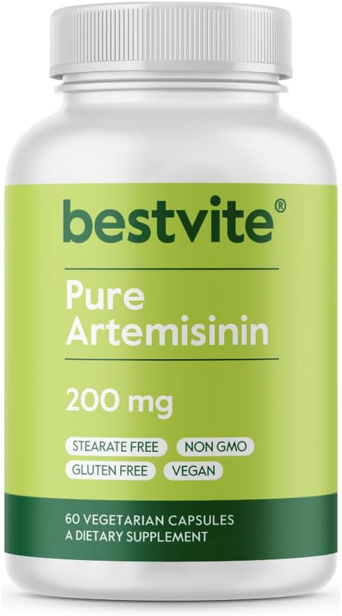 BESTVITE Artemisinin 200mg Per Capsule (60 Vegetarian Capsules) - No Stearates - No Flow Agents - Vegan - Non GMO - Gluten Free...