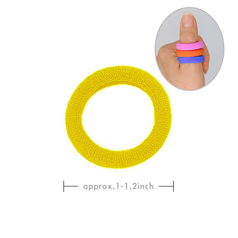 200 Pack Toddler Hair Ties, Baby Ponytail Holders, Seamless Cotton Baby Hair Bands, Elastic Hair Ties for Kids Toddler Girl (Multi-color, Diameter...