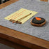 MEGREZ Chinese Calligraphy Drawing Felt Mat, Sumi Xuan Paper Painting Felt Desk Pad for Chinese Calligraphy Writing Japanese Drawing, Gray, 31.5 x...
