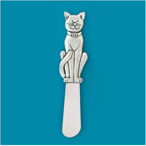 Butter Spreader Knife - Cat - Soft Cheese Paté Kitchen Gadgets, Home Decorative Gift for Pet Animal Lover...