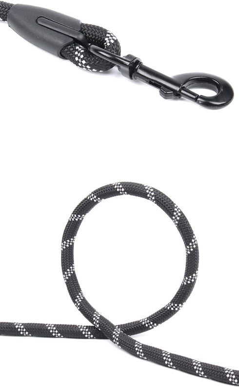 5ft Dog Leash with Padded Foam Handle Reflective Rope Leashes Heavy Duty No Pull Strong Nylon Leash for Small and Medium Dogs Walking Training 1/2...