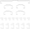 Stabilizers with Raised Wire 1 x 6.25u and 4 x 2u PCB Screw-in Stabilizers Compatible with GH60 87 Tenkeyless Keyboard/MX Mechanical Keyboard Sate...