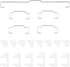 Stabilizers with Raised Wire 1 x 6.25u and 4 x 2u PCB Screw-in Stabilizers Compatible with GH60 87 Tenkeyless Keyboard/MX Mechanical Keyboard Sate...