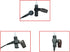 Sarcia Earpiece Headset MIC PTT 2 Pin for Motorola CP200 CP200D CP185 Rdm2070d Mag One Bpr40 walkie Talkie 2 Way Radio with Acoustic Tube...