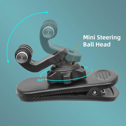 360° Rotation Backpack Strap Phone Mount ?phone holder backpack strap with phone clip for iPhone 12/13/14/15 Pro max and more smartphones (BCM-01)...