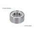 uxcell 5pcs 684ZZ Miniature Deep Groove Ball Bearings 4x9x4mm Double Shielded Bearings for Electric Motor, Home Appliances, Garden Machinery, P5 (...