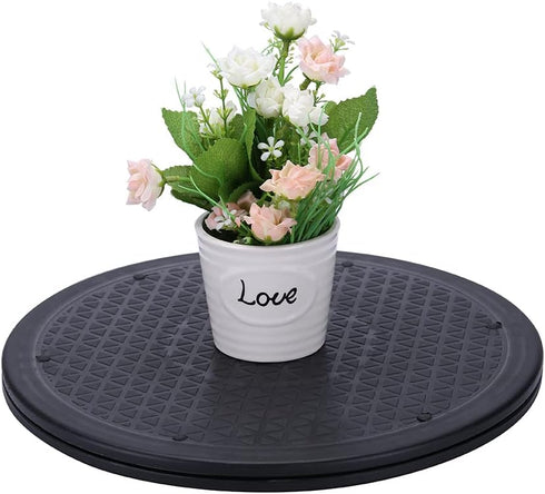 12 Inch Heavy Duty Rotating Swivel Steel Ball Bearings Stand Monitor/TV/Turntable/Lazy...