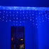 3.5M/11ft 96 LED Blue Linkable Fairy Curtain String Light with 8 Modes Functional Controller for Indoor/Outdoor/Party/Wedding/Christmas Decor...