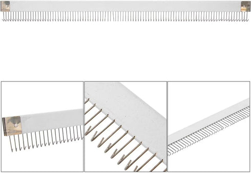 Knitting Claw Weight, Wide Weight Hanger for All Knitting Machine Knitting Machine Cast on Comb Metal Accessories for KH821 KH860 KH868 KH894 KH94...