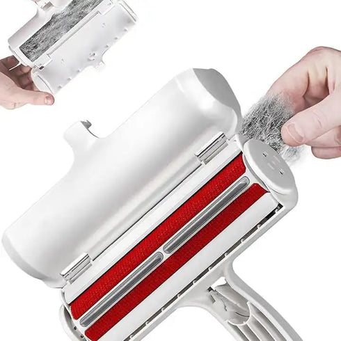 Lu&Ma Pet Hair Remover Roller - Dog and Cat Hair Remover, for Couch, Carpet, Clothing and Bedding - Reusable - Easy to Clean - Lint Roller for Pet...