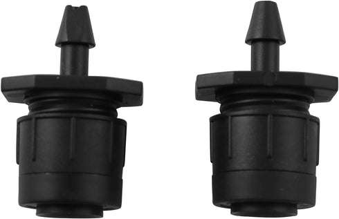 LQ Industrial 20PCS Adjustable Fountain Dripper without Glue Ring Pressure Compensating Dripper for Greenhouse Mountain Orchard Potted Plant Roots...