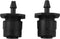 LQ Industrial 20PCS Adjustable Fountain Dripper without Glue Ring Pressure Compensating Dripper for Greenhouse Mountain Orchard Potted Plant Roots...