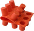TOPYS 15 Cavities Cylindrical Fondant Silicone Mold DIY Cylinder Pastry Cupcake Jelly Mousse Pan Pudding Muffin Chocolate Making Supplies Cookie S...