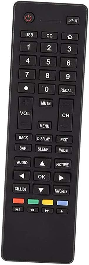 JustFine Replaced Remote Control Compatible for Haier 32D3000 LE24F33800A 39D3005A LE50H3280 32E2000A 39D3005B LE48M600M80 42D3500A LE40D32810 50D...