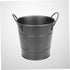 Food Container Small Containers Black Metal Ice Container for Bar Basket Mini Tinplate Bucket Portable Ice Bucket French Fry Bucket Dipping Sauce ...