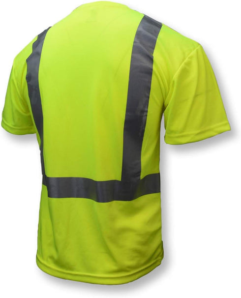Radians ST11-2PGS-4X Industrial Safety Shirt Short Sleeve, Green, 4X-Large...