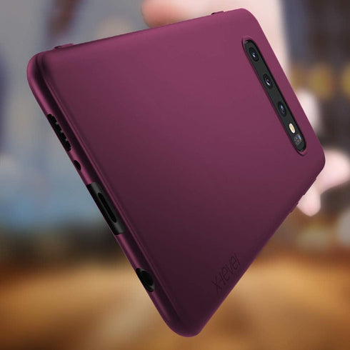 X-level for Samsung Galaxy S10 Case, Slim Fit Soft TPU Ultra-Thin S10 Mobile Phone Cover Matte Finish Coating Grip Anti-Fingerprint Phone Case for...