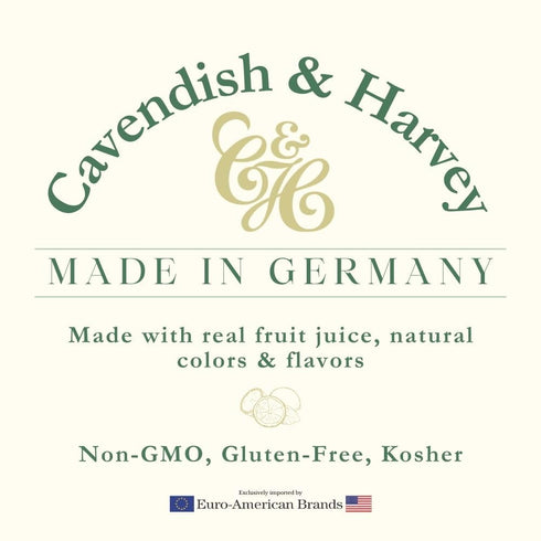 Cavendish & Harvey | Tropical Fruit Hard Candy Drops | 7 Ounce Tin...