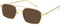 FEISEDY Fashion Square Aviator Sunglasses Women Men Trendy Retro Metal Frame Sun Glasses Candy Color Lens B1036...