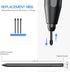 TUCANA Upgraded EMR Stylus Pen with Digital Eraser, Support 4,096 Pressure Level. Tablet Stylus fits Remarkable Tablet/Most Samsung Tablet...