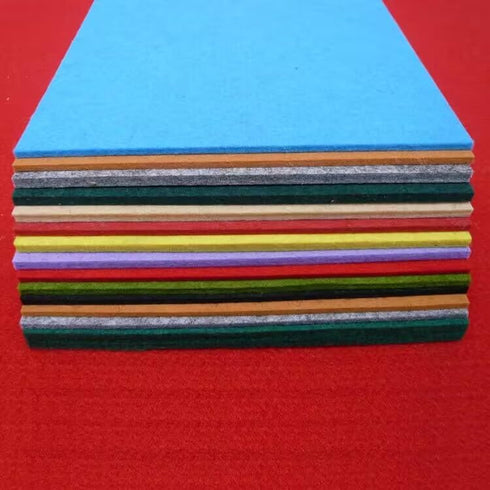 YYCRAFT Thick Stiff Felt Sheets Thick Felt 9 Inch X 12 Inch (Thickness:3.2mm) - 10 Pcs Pack, Tan...