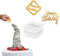 Money Pull Out Kit - Birthday Money Box with 1 Pcs Happy Birthday Cake Topper and 20 Transparent Bag Connected Pockets Cake Decoration...