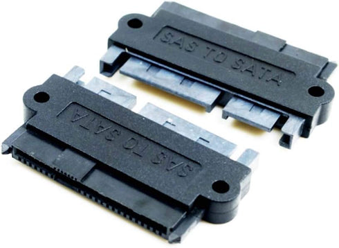 2Pcs Main Board Small Port SAS Hard Disk Adapter SFF-8482 to SATA 22 Pin Adapter Card...