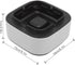 EVGATSAUTO Smokeless Ashtray, Multifunctional Portable Negative Ion Air Freshener for Business (Grey)...