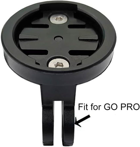 Bicycle Combo Mount Camera Adaptor Mount Computer Base Kit Cycling Top Mount Bicycle Computer Camera Mount Compatible with Garmin Go Pro...