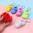 COLORFUL BLING Mini Charm Shoe KeyChain Women Cute shoe style Keychain - Girls boys cute key Creative birthday gift...