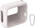 for JBL Go 4 Waterproof Bluetooth Speaker Silicone Cover Case, Portable Silicone Travel Case with Carabiner, Protective Skin Case (Grey Case) - co...