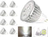 4W LED MR16 Bulbs 12V 4W LED Spotlight Bulb for Landscape Track Light, MR16 GU5.3 Base,12 Volt,4W(35W Equivalent Halogen Replacement),Cool White 6...