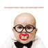 Funny Baby Pacifiers,Lips Pacifiers for Babies 3-18 Months,Baby Teeth and Vampire Pacifier Funny Pacifiers for Boys and Girls BPA Free...