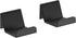 Pegboard Racks - Accessories for G-Pack Pegboard - Gaming Desk Organizer Accessories – Plastic Pegboard Racks - Black Pegboard Racks, Pack of 2...