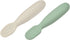 BEABA Set of 2 Silicone Pre-Spoons, For Babies 4-8 Months, Ultra-Soft Silicone Spoons to Help with Self Feeding, Designed with Specialist, Baby Ut...