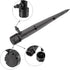 uxcell Adjustable Spray Dripper, 180 Degree Micro Emitter Irrigation Watering System, 25 Pcs...