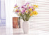 10pcs Artificial Daisy Flowers Flower Arrangements for Home Hotel Office Wedding Party Garden Craft Art Decor Each Approx 21" High No Vase White...