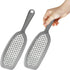 EZ Kitchen Dish Squeegee Kitchen with Silicone Food Strainer Long Grips Non-Slip Scrapers for Pots, Pans, Bowls, and Countertops, 2-Pack, Gray...