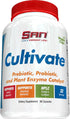 SAN's Cultivate Prebiotic-Probiotic, Multi-Strain Probiotics & Synergistic Prebiotics with Digestive Enzymes - Designed for Digestive Health, Supp...