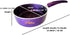 Mini Induction Base Aluminium Sauce Pan, Non Stick, Milk Pan, Tea Pan - Puple...